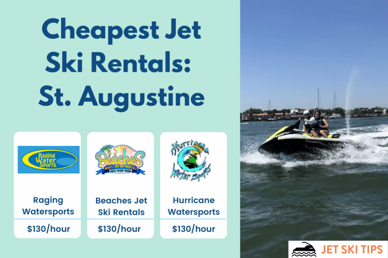 3 Best Cheapest Jet Ski Rentals in St. Augustine, Florida