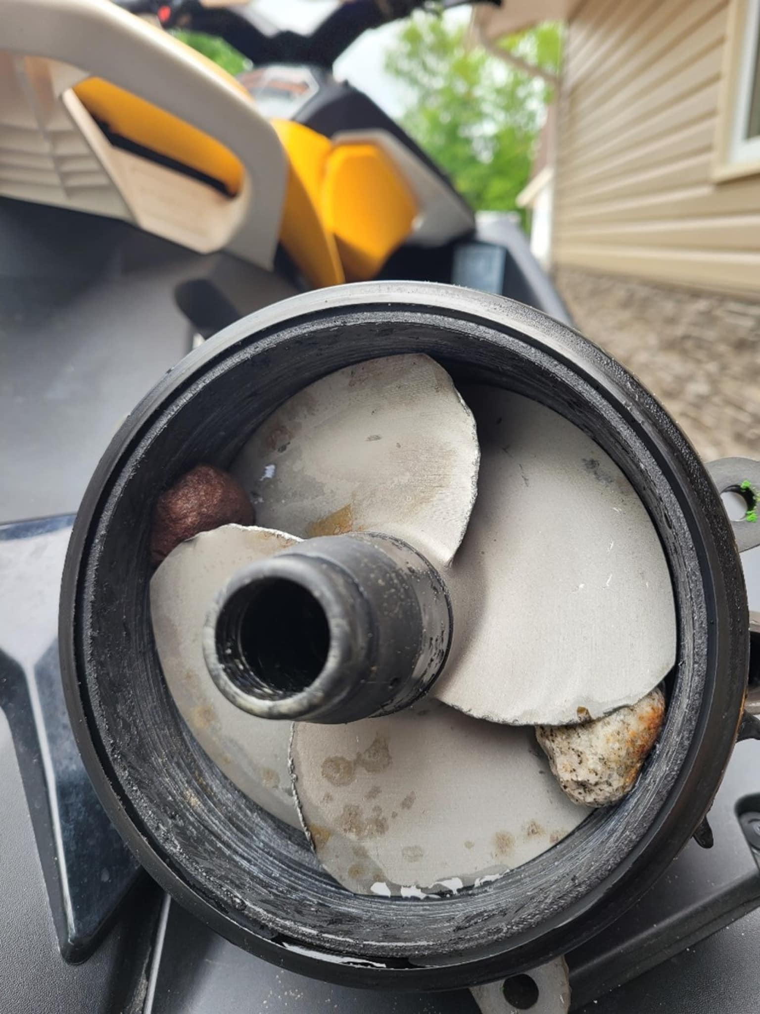 How to Remove Rocks Stuck in Jet Ski Impeller