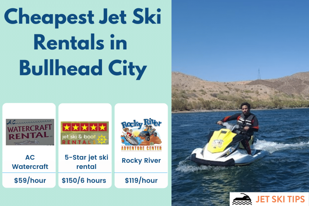 Cheapest Jet Ski Rentals in Bullhead City
