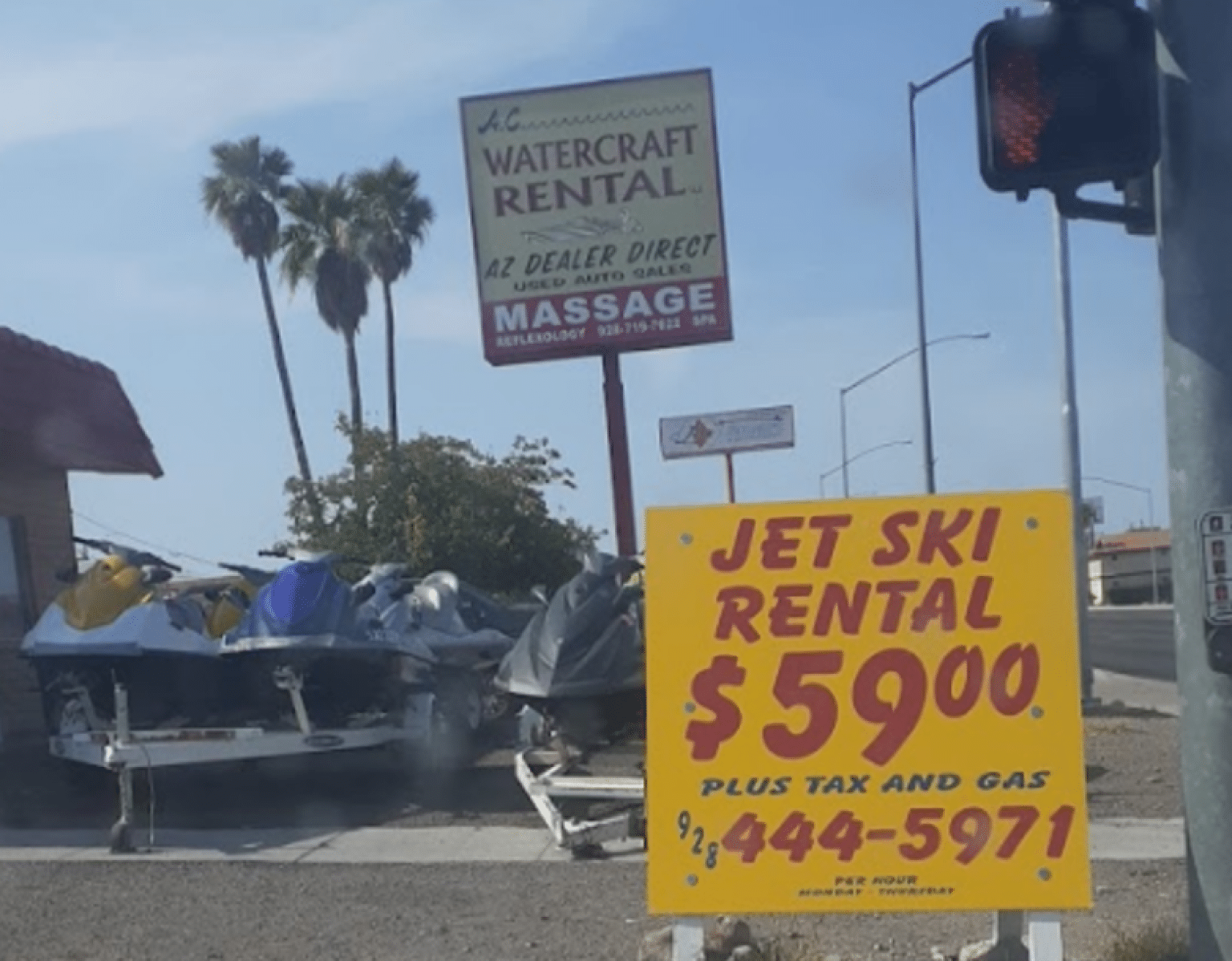 Cheapest Jet Ski Rentals in Bullhead City