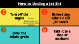How to Unclog Jet Ski?