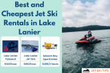 Best and Cheapest Jet Ski Rentals in Lake Lanier